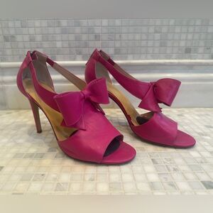 Kate Spade Imelda Pink Bow High Heels